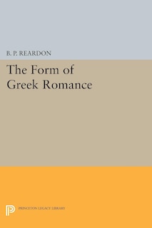 Couverture_The Form of Greek Romance