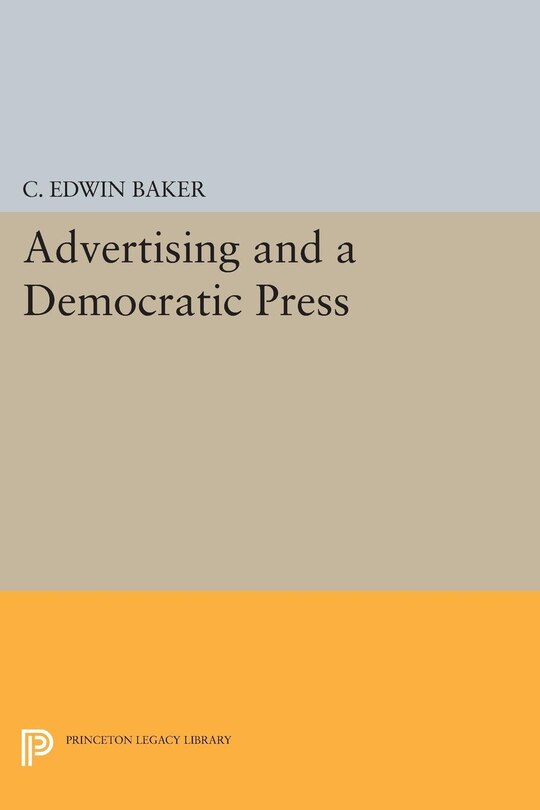 Front cover_Advertising and a Democratic Press
