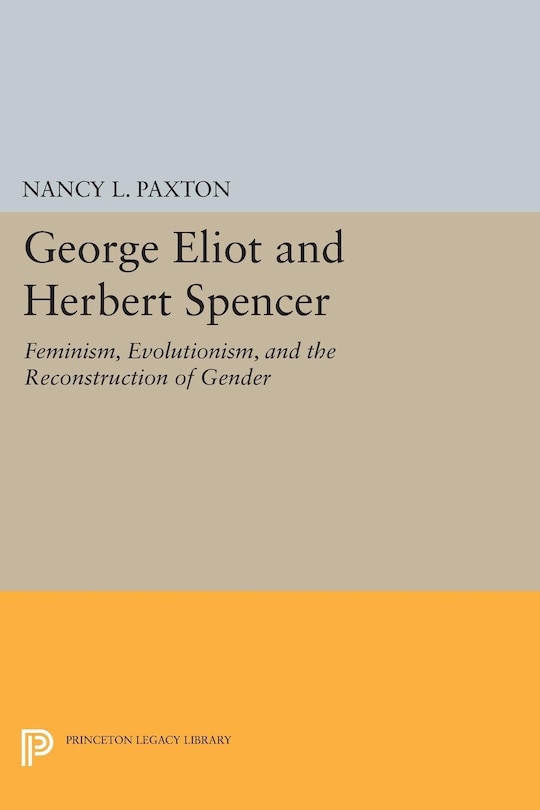 Couverture_George Eliot and Herbert Spencer