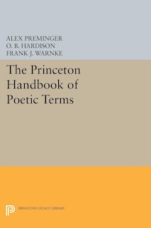 Front cover_The Princeton Handbook of Poetic Terms