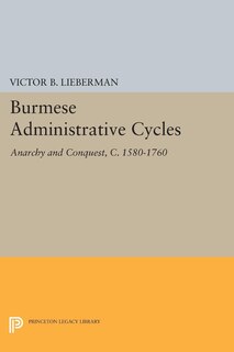 Front cover_Burmese Administrative Cycles