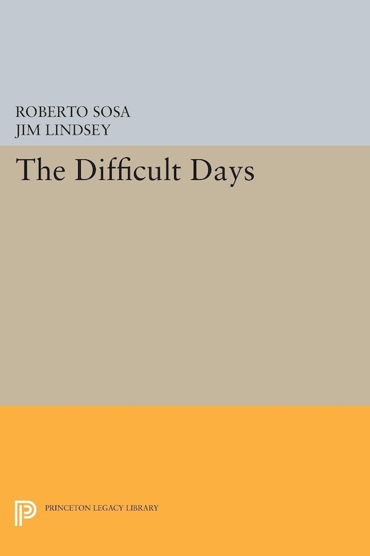 Front cover_The Difficult Days
