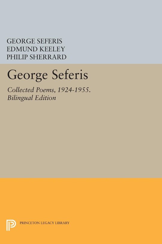 Front cover_George Seferis