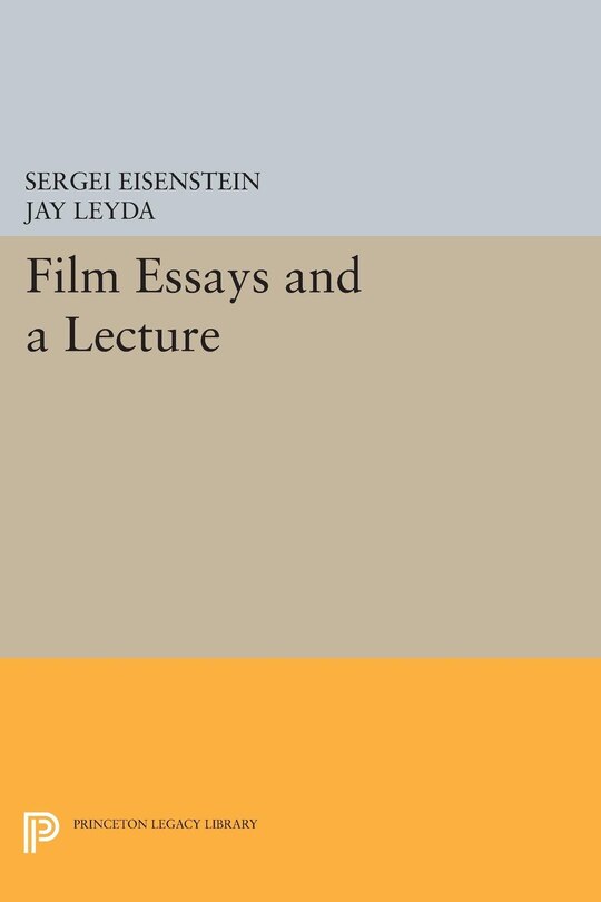 Couverture_Film Essays and a Lecture