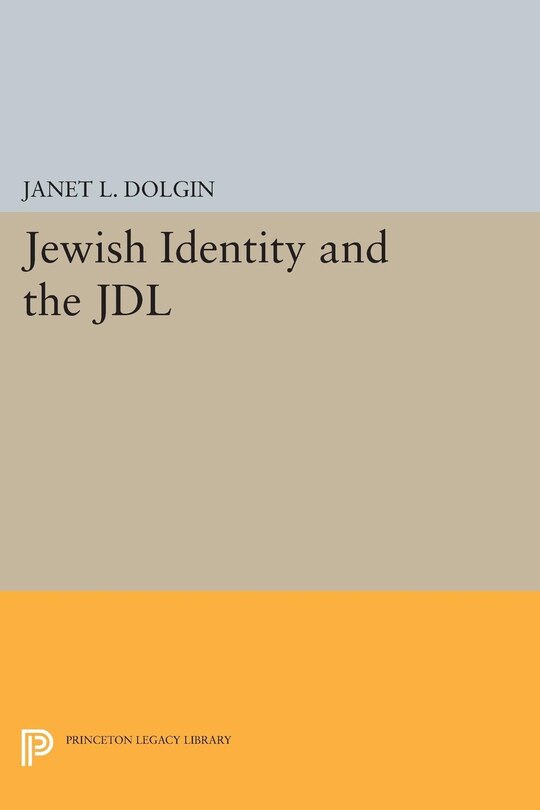 Front cover_Jewish Identity and the JDL
