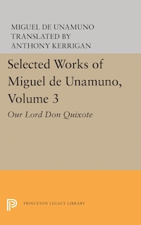 Front cover_Selected Works of Miguel de Unamuno, Volume 3