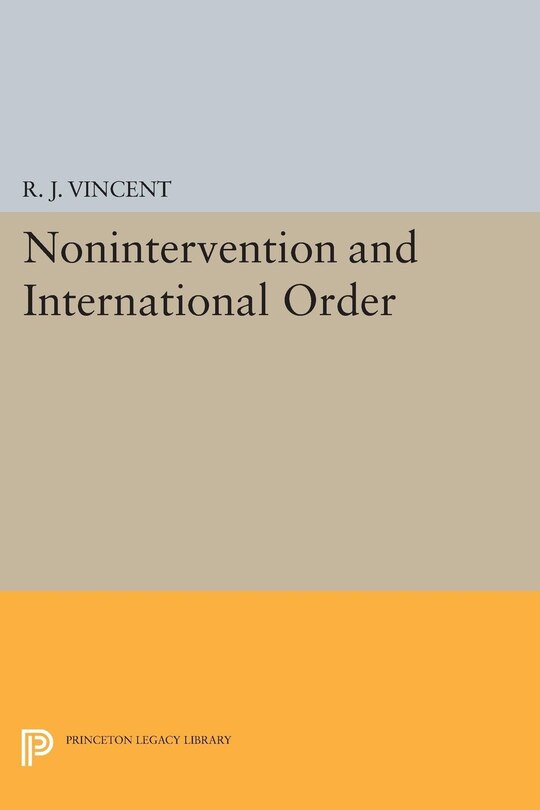 Front cover_Nonintervention and International Order
