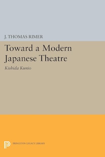 Couverture_Toward a Modern Japanese Theatre