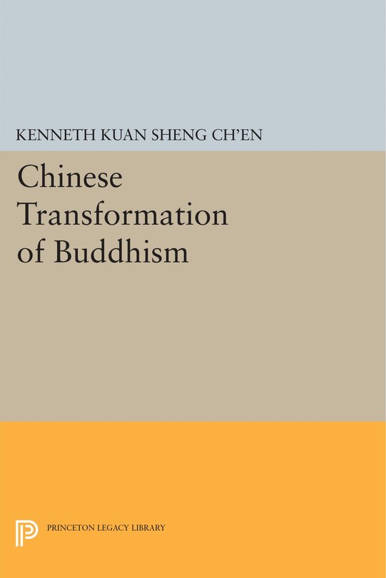 Front cover_Chinese Transformation Of Buddhism