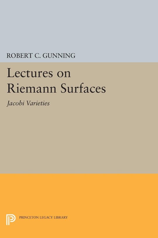 Front cover_Lectures on Riemann Surfaces