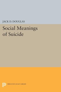 Front cover_Social Meanings of Suicide