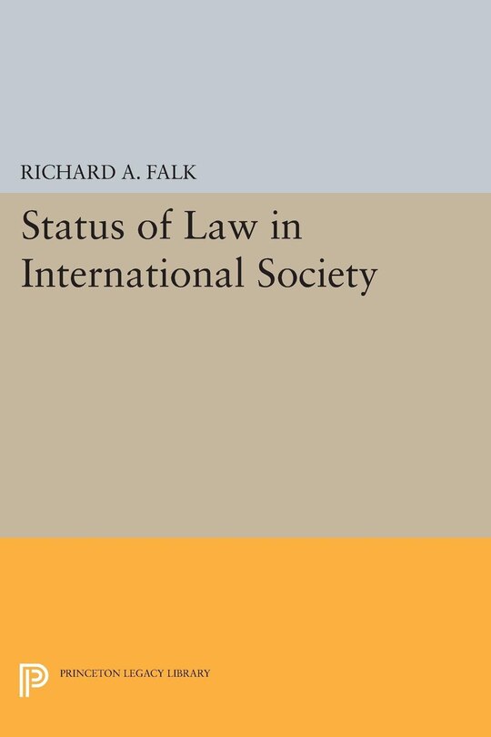 Front cover_Status of Law in International Society