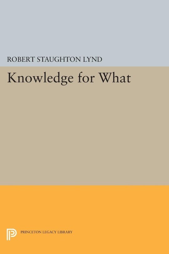 Couverture_Knowledge for What