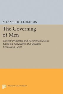 Front cover_Governing of Men