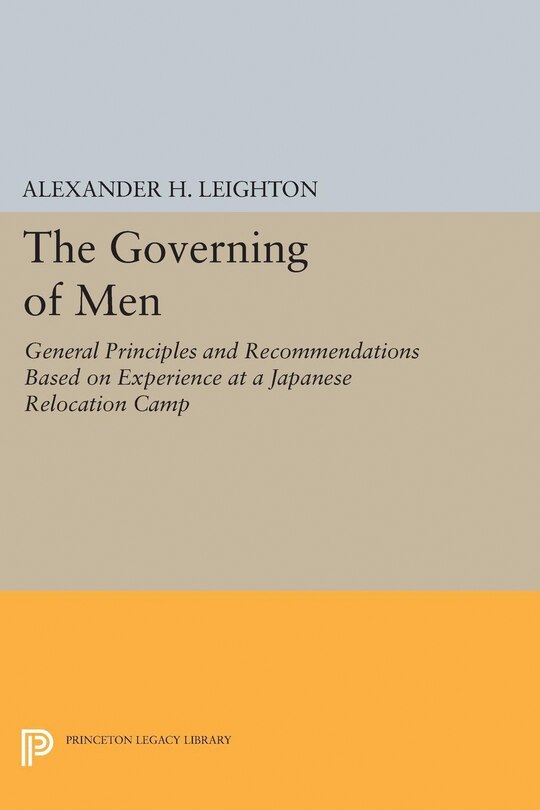 Front cover_Governing of Men