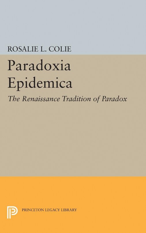 Couverture_Paradoxia Epidemica