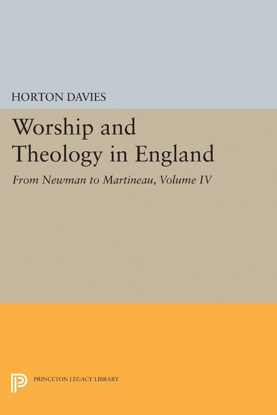 Front cover_Worship and Theology in England, Volume IV