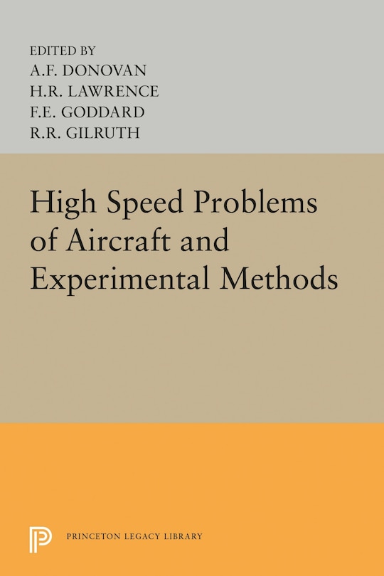 Front cover_High Speed Problems of Aircraft and Experimental Methods