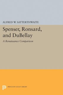 Front cover_Spenser, Ronsard, and DuBellay