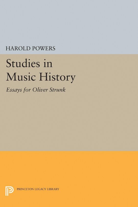 Couverture_Studies in Music History
