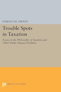 Front cover_Trouble Spots in Taxation