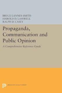 Front cover_Propaganda, Communication and Public Opinion