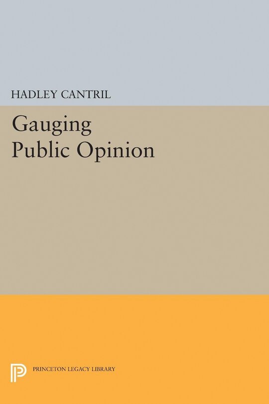 Front cover_Gauging Public Opinion