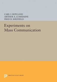 Front cover_Experiments on Mass Communication