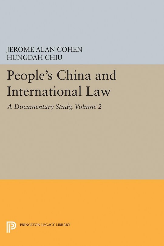 Front cover_People's China and International Law, Volume 2