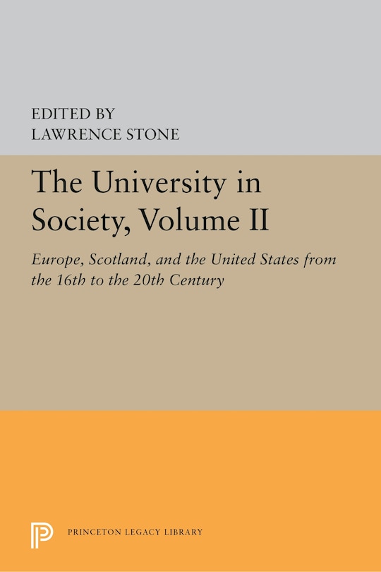 Front cover_The University In Society, Volume Ii