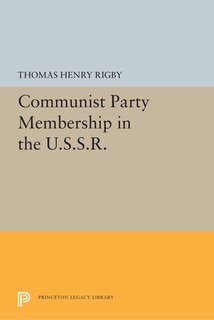 Front cover_Communist Party Membership In The U.s.s.r.