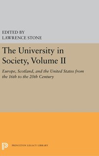 Front cover_The University In Society, Volume Ii