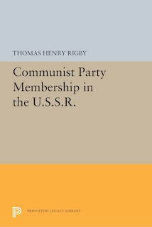 Front cover_Communist Party Membership In The U.s.s.r.