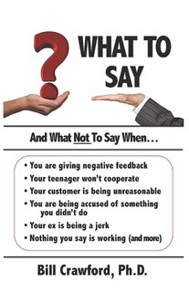 Front cover_What To Say