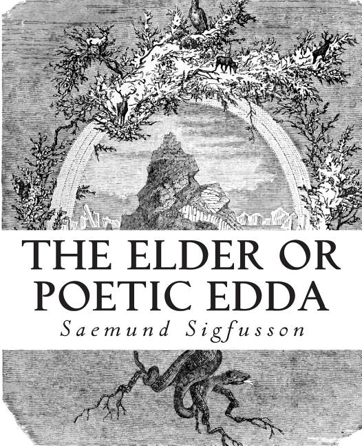 Front cover_The Elder or Poetic Edda (Illustrated)