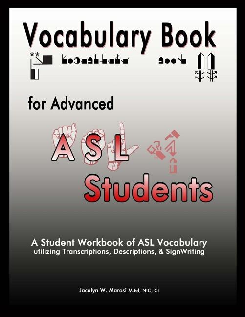 Couverture_Vocabulary Book for Advanced ASL Students