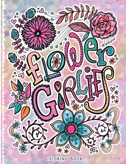 Front cover_Flower Girlies Coloring Book