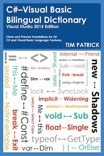 Front cover_C#-Visual Basic Bilingual Dictionary