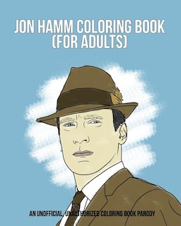 Front cover_Jon Hamm Coloring Book