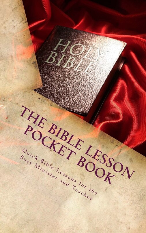 Front cover_The Bible Lesson Pocket Book