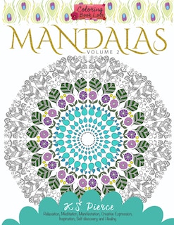 Front cover_Coloring Book Love Mandalas Volume 2
