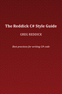 Front cover_The Reddick C# Style Guide