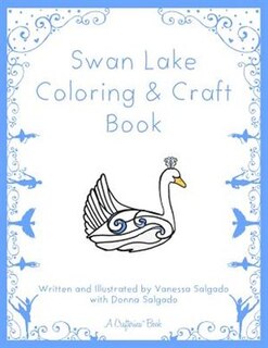 Front cover_Swan Lake Coloring & Craft Book