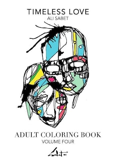 Front cover_Adult Coloring Book by Ali Sabet, Timeless Love