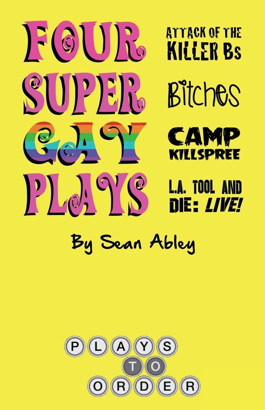 Couverture_Four Super Gay Plays by Sean Abley