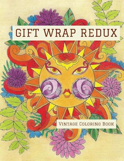 Gift Wrap Redux: Vintage Coloring Book