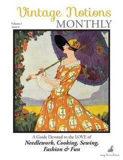 Front cover_Vintage Notions Monthly - Issue 6