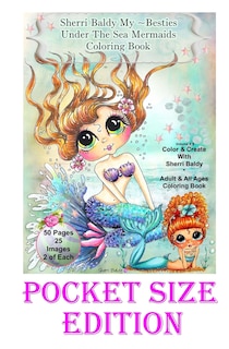 Couverture_Sherri Baldy My-Besties Under the Sea Pocket size Coloring Book
