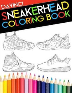 Front cover_Sneakerhead Coloring Book