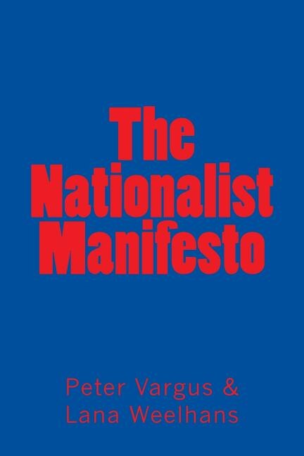 Front cover_The Nationalist Manifesto